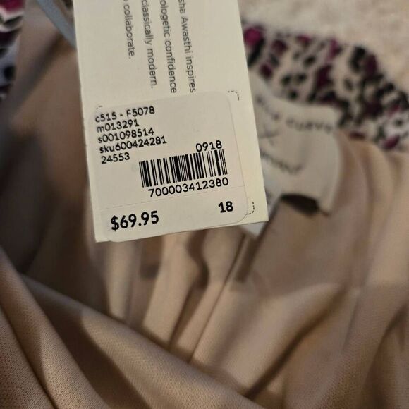 NWT Lane Bryant Animal Print Skirt 18 - Picture 4 of 7